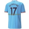 Original Fußballtrikot Manchester City De Bruyne 17 Heimtrikot 2022-23 Für Herren